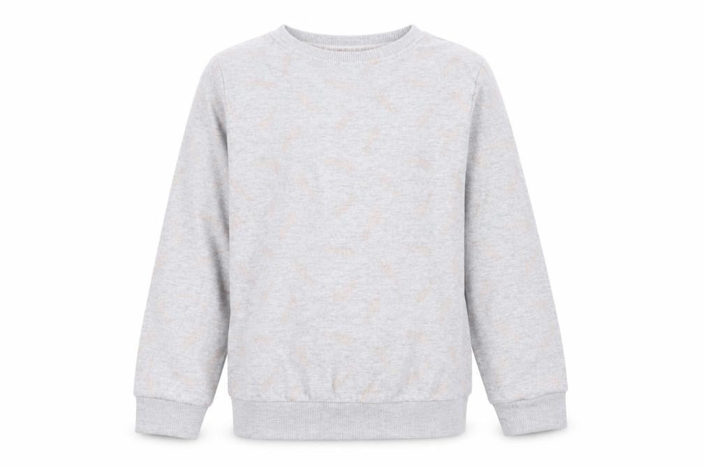 F&F Girls Grey Solid  Top Pyjama Top Size 5-6 Years