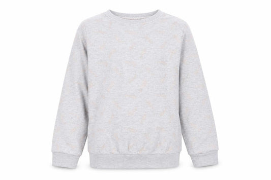 F&F Girls Grey Solid  Top Pyjama Top Size 5-6 Years