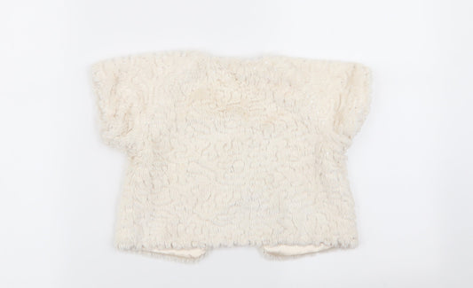 Young Dimension Girls Ivory   Cardigan Jumper Size 6-7 Years
