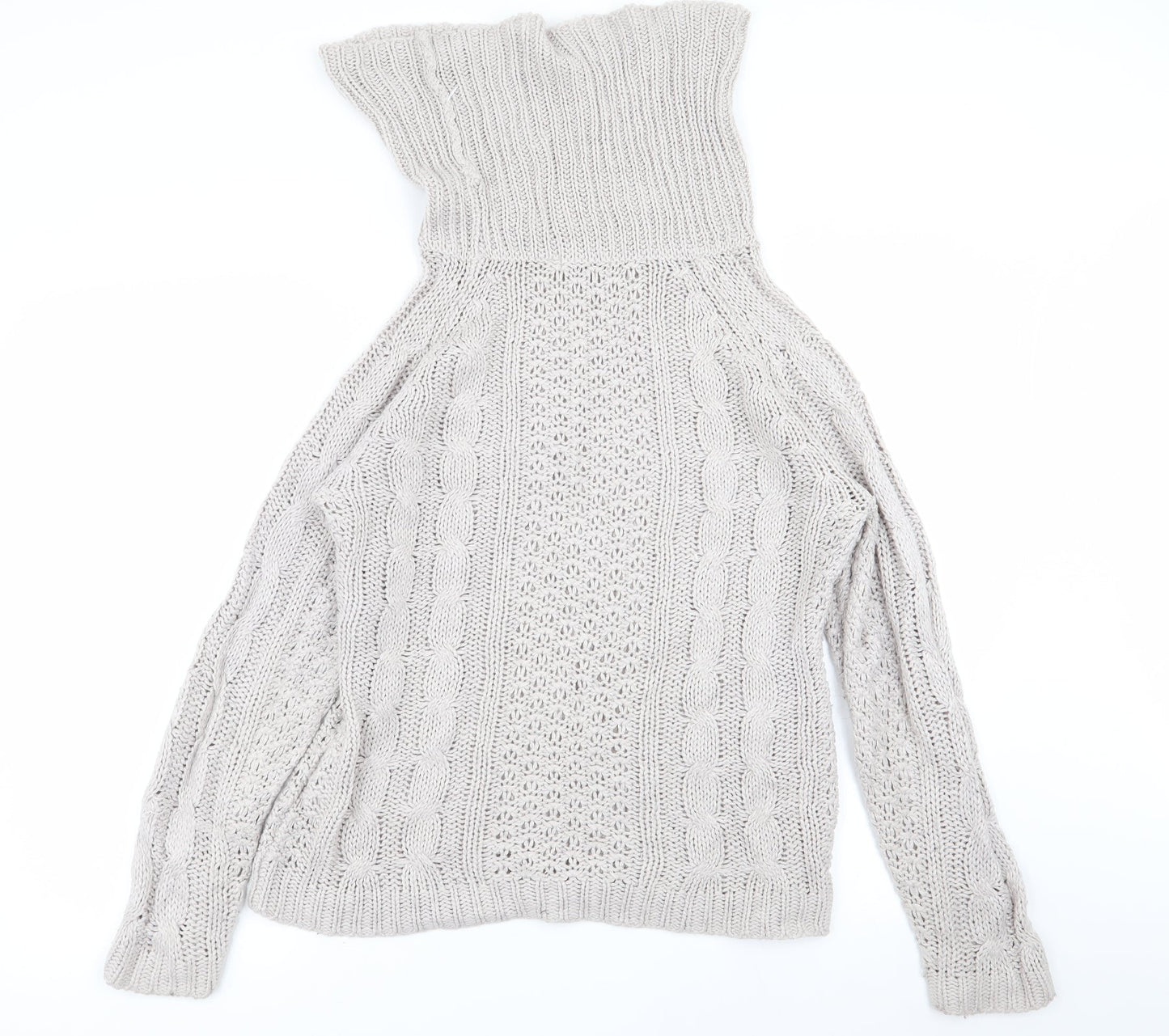 Cotton Traders Womens Grey   Pullover Jumper Size 12