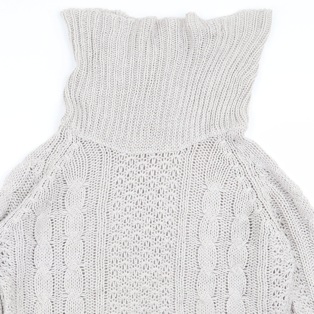 Cotton Traders Womens Grey   Pullover Jumper Size 12