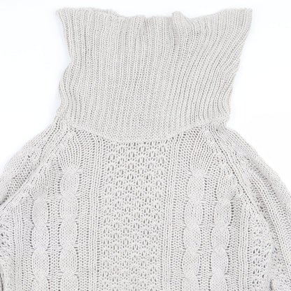 Cotton Traders Womens Grey   Pullover Jumper Size 12