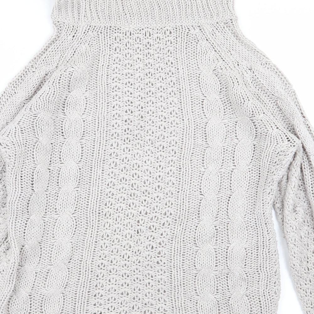 Cotton Traders Womens Grey   Pullover Jumper Size 12