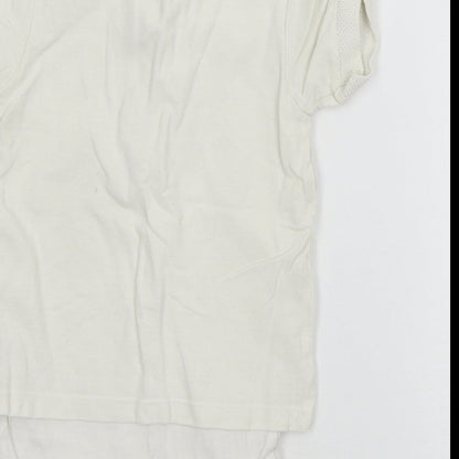 TU Baby White  Jersey Babygrow One-Piece Size 12-18 Months