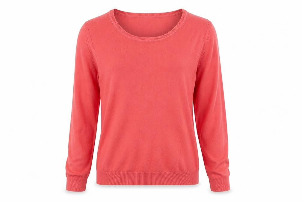 George Womens Pink  Knit Pullover Jumper Size 12
