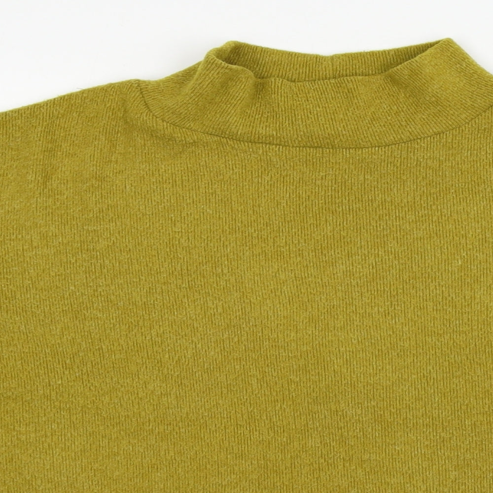 F&F Womens Green  Knit Pullover Jumper Size 10