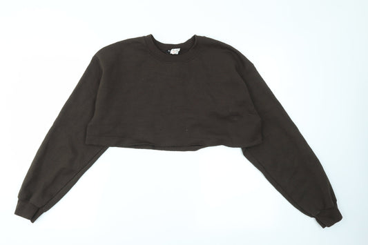 Womens UK Size M Nasty Gal Brown Pullover Jumper