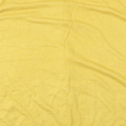 Womens UK Size XL Bonmarché Yellow Full Zip Jumper