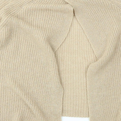 Womens UK Size 12 M&S Beige Pullover Jumper