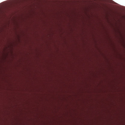 Womens UK Size 8 Debenhams Red Pullover Jumper