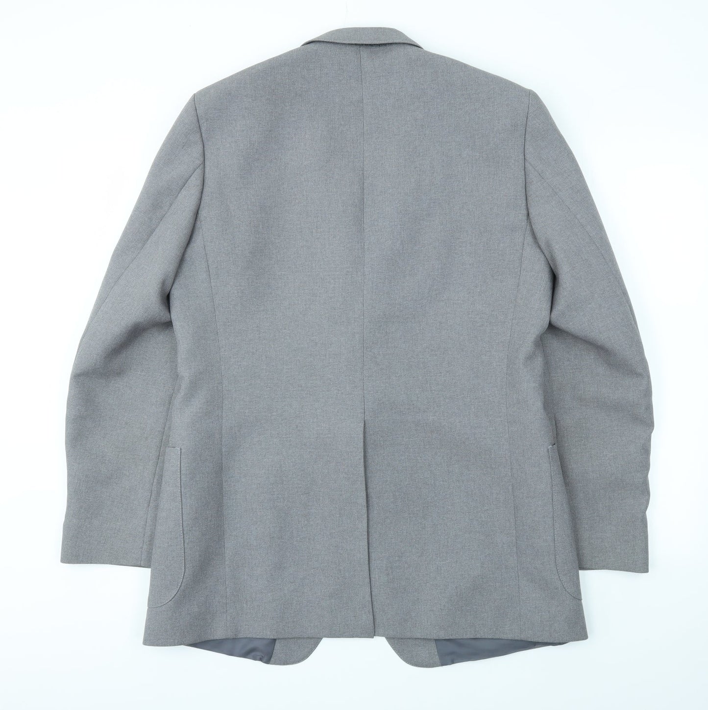 Mens UK Size 42 Preworn Regular Grey Suit Jacket