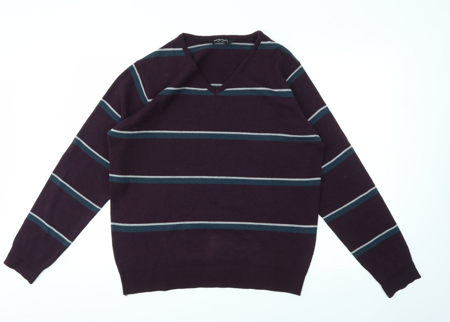 Mens UK Size L Cedar Wood State Multicoloured Pullover Sweatshirt