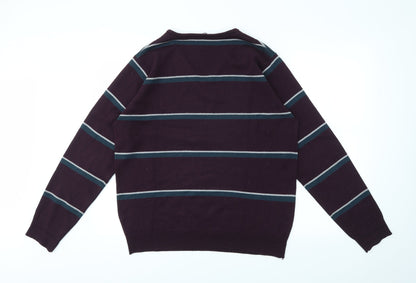 Mens UK Size L Cedar Wood State Multicoloured Pullover Sweatshirt