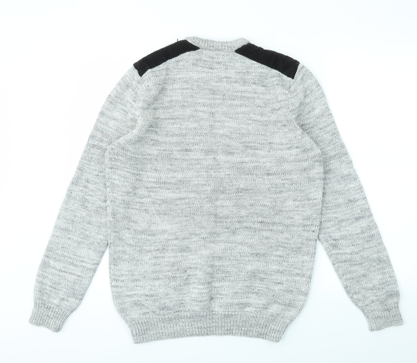 TU Mens Grey   Pullover Sweatshirt Size S