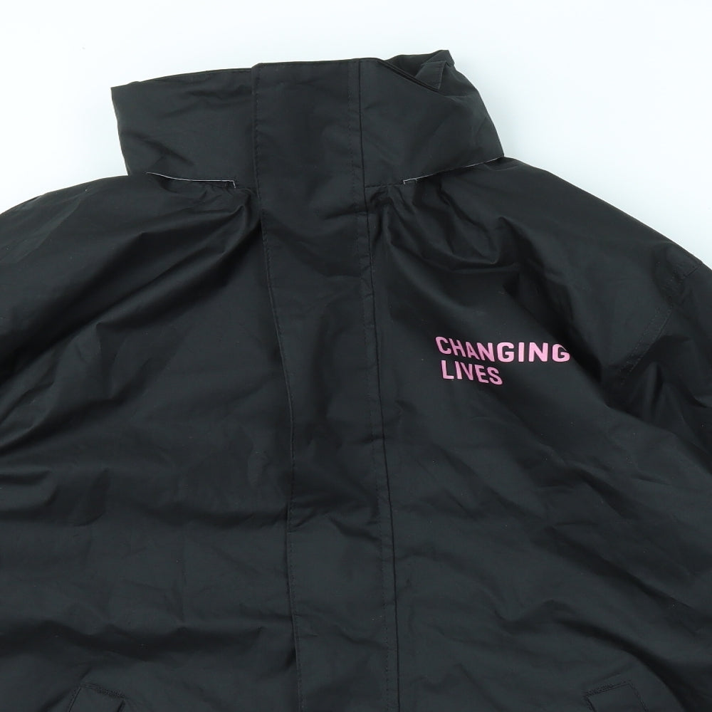 Womens UK Size M RESULT CORE Black Jacket