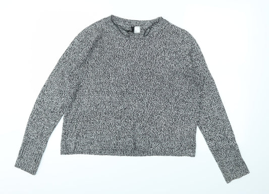Womens UK Size M H&M Grey Pullover Jumper