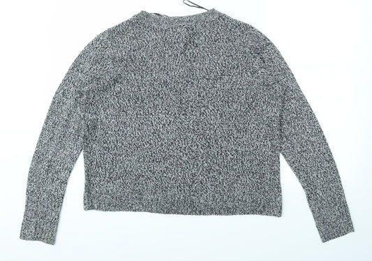 Womens UK Size M H&M Grey Pullover Jumper