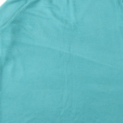 Womens UK Size 10 BHS Green Pullover Jumper