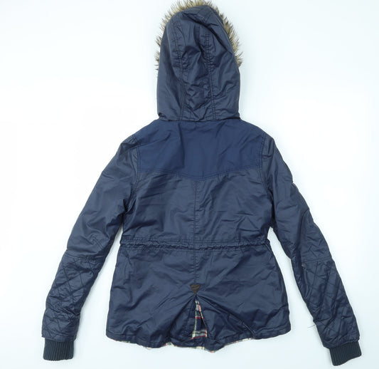 Blonde & Blonde Womens Blue   Jacket Coat Size 8