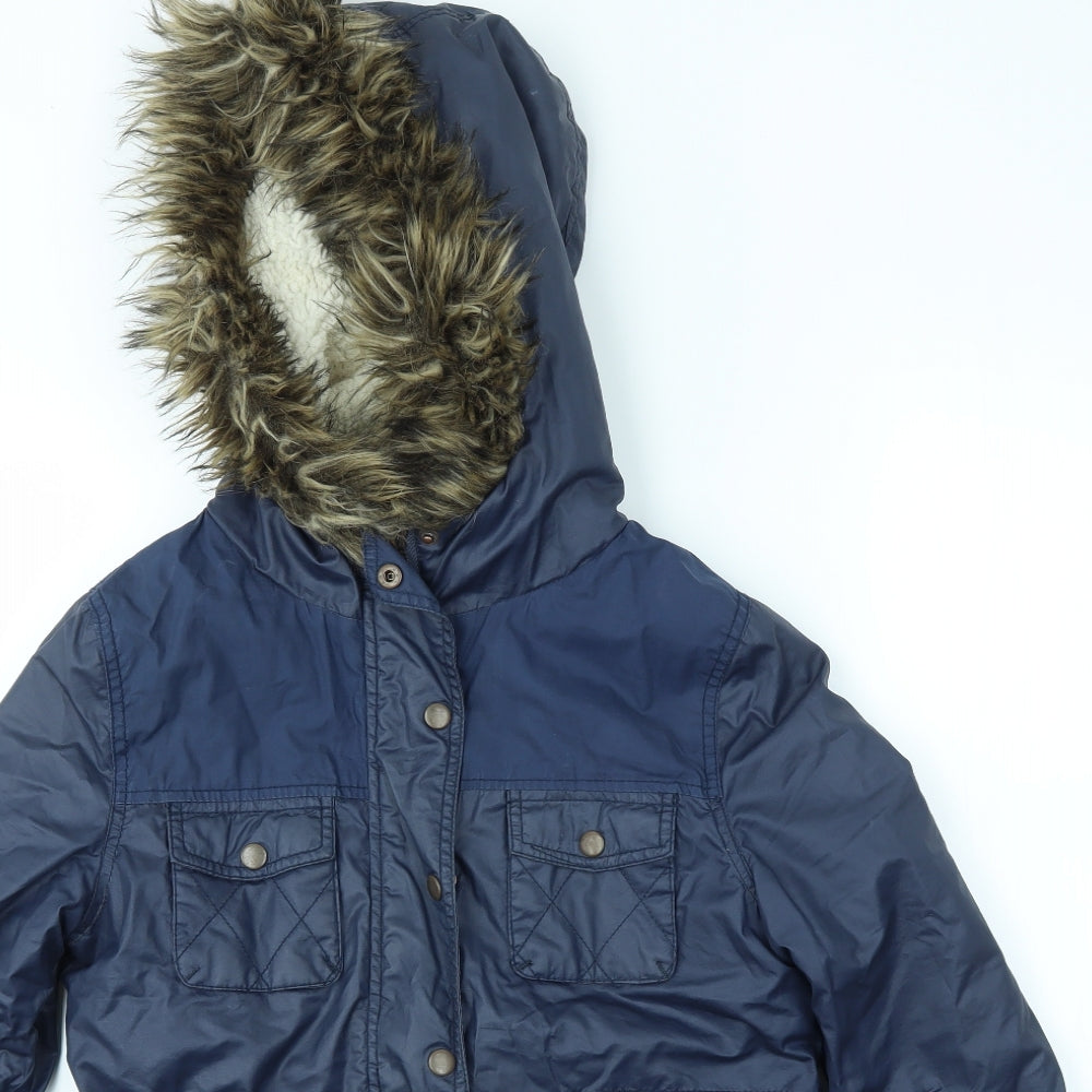 Blonde & Blonde Womens Blue   Jacket Coat Size 8