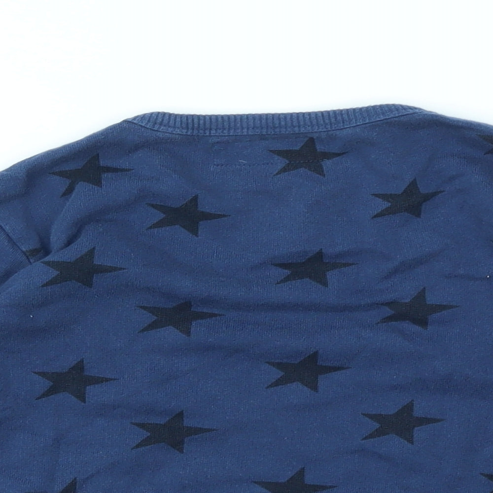 George Womens Black Houndstooth  Full Zip Jumper Size 14