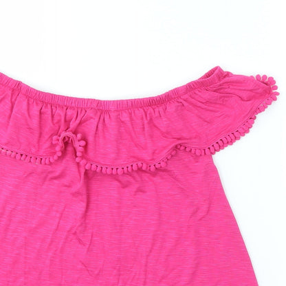 F&F Girls Pink   Basic T-Shirt Size 12-13 Years