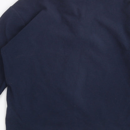 Outdoor Essentials Mens Blue  Fleece Pullover Jumper Size S