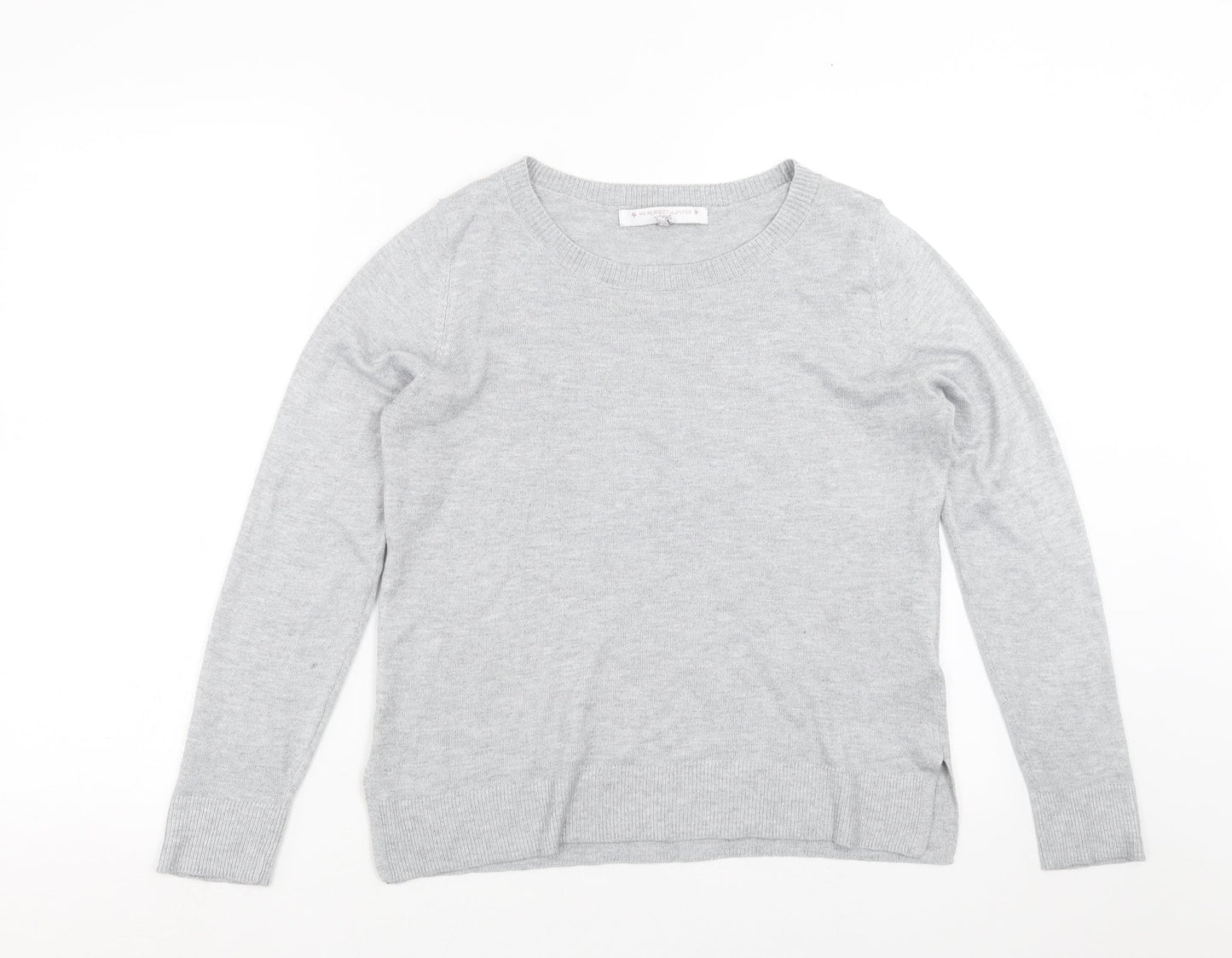 Womens UK Size 12 NEXT Grey Pullover Jumper