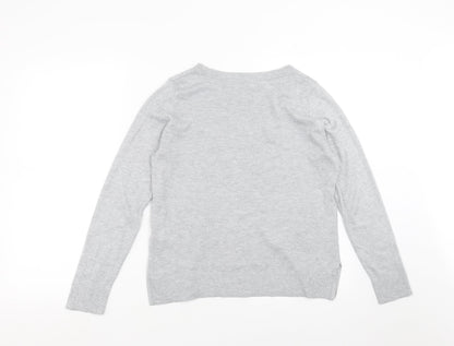 Womens UK Size 12 NEXT Grey Pullover Jumper