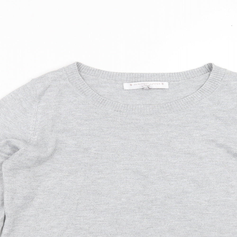 Womens UK Size 12 NEXT Grey Pullover Jumper