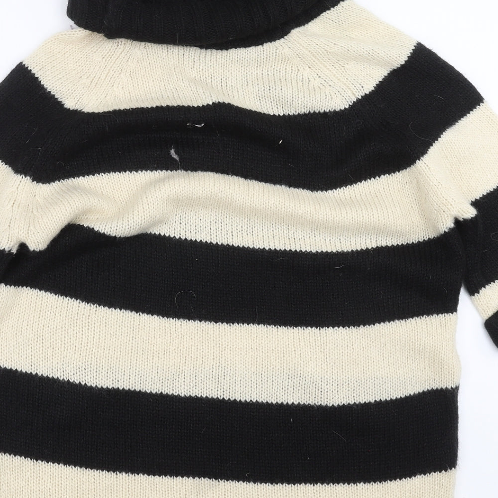 Womens UK Size 10 Warehouse Black Pullover Jumper