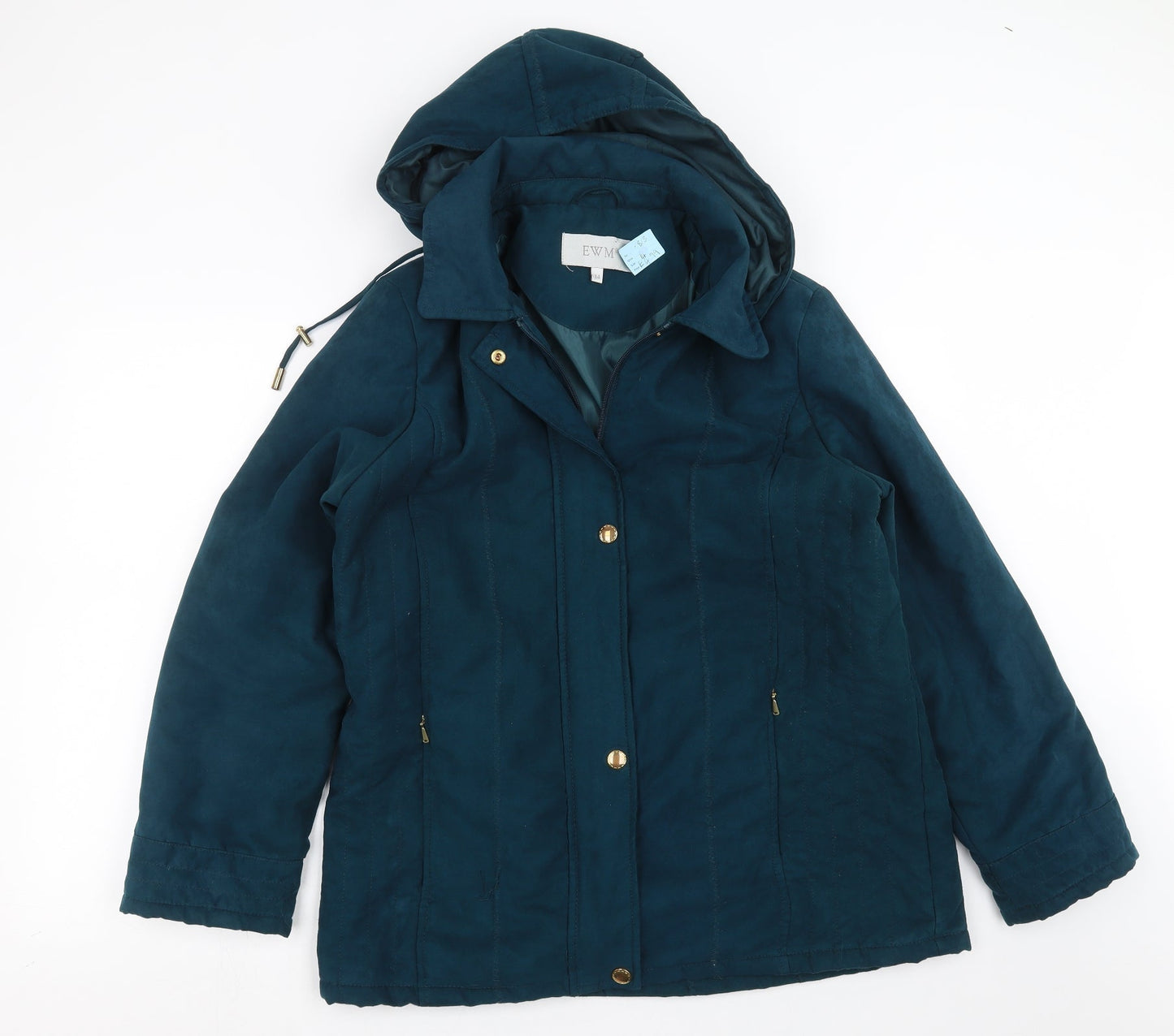 Womens UK Size 14 EWM Green Jacket