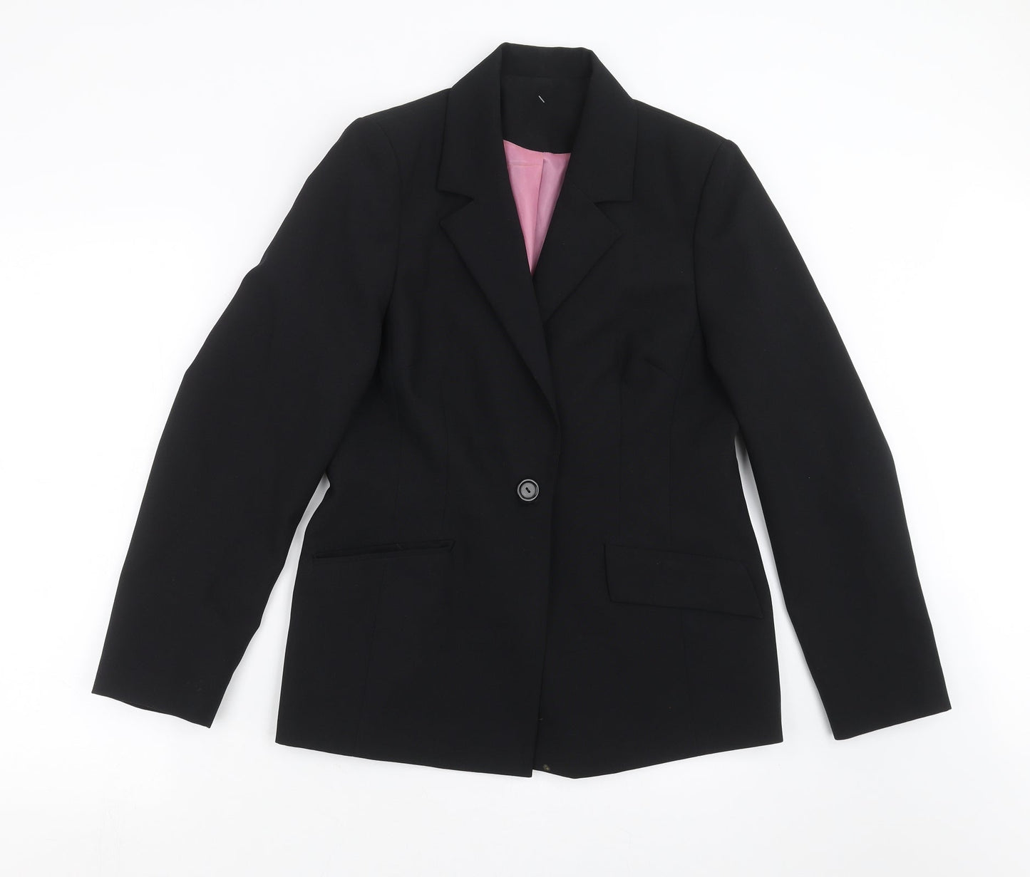 Womens UK Size 14 NL Collection Regular Black Suit Jacket