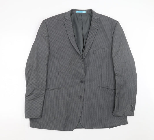 Mens UK Size 48 Burton Regular Grey Suit Jacket