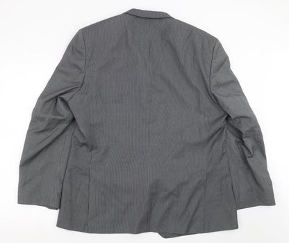Mens UK Size 48 Burton Regular Grey Suit Jacket