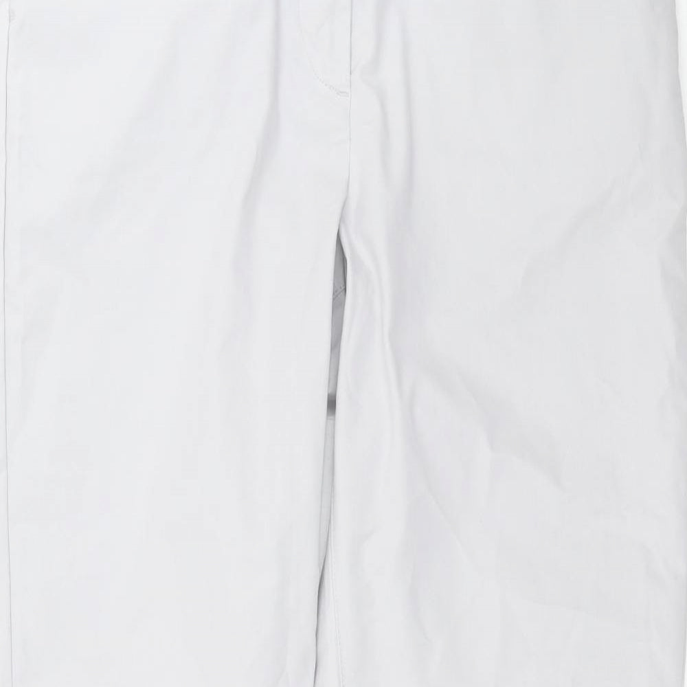 Womens UK Size 12 Marks and Spencer Regular Fit  Grey Trousers
