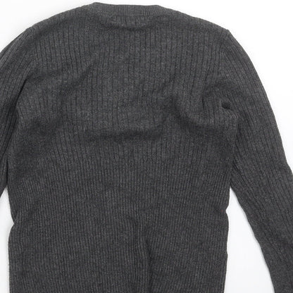 Candy Couture Girls Grey   Pullover Jumper Size 11 Years