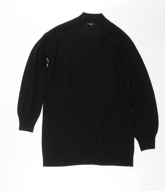Womens UK Size XS NEXT Black Pullover Jumper