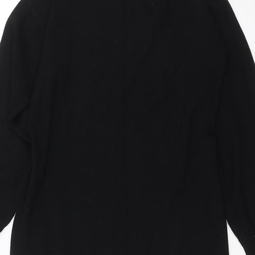 Womens UK Size XS NEXT Black Pullover Jumper