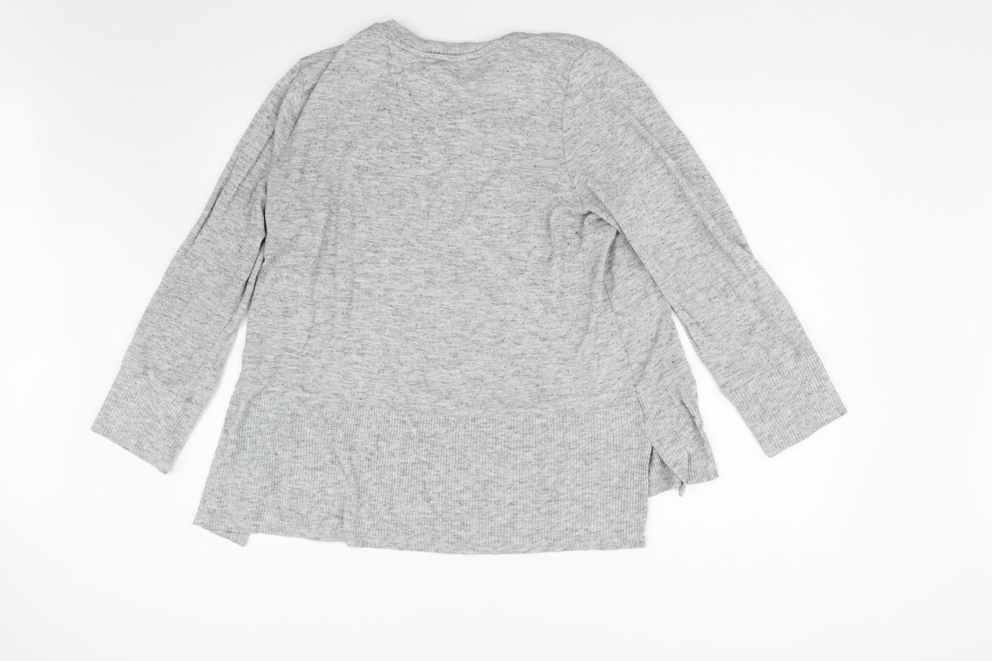 George Womens Grey  Knit Pullover Jumper Size XL