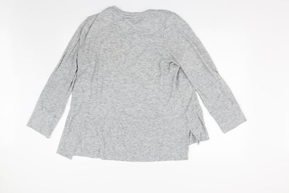 George Womens Grey  Knit Pullover Jumper Size XL