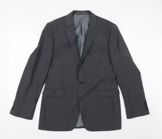 Lanificocerruti Mens Grey   Jacket Suit Jacket Size 40