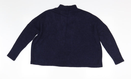 Womens UK Size XS H&M Blue Pullover Jumper