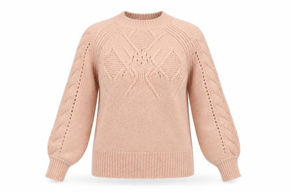 Womens UK Size S George Pink Pullover Jumper