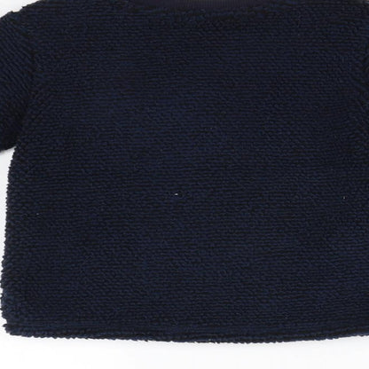 M&S Baby Blue  Fleece Pullover Jumper Size 12-18 Months