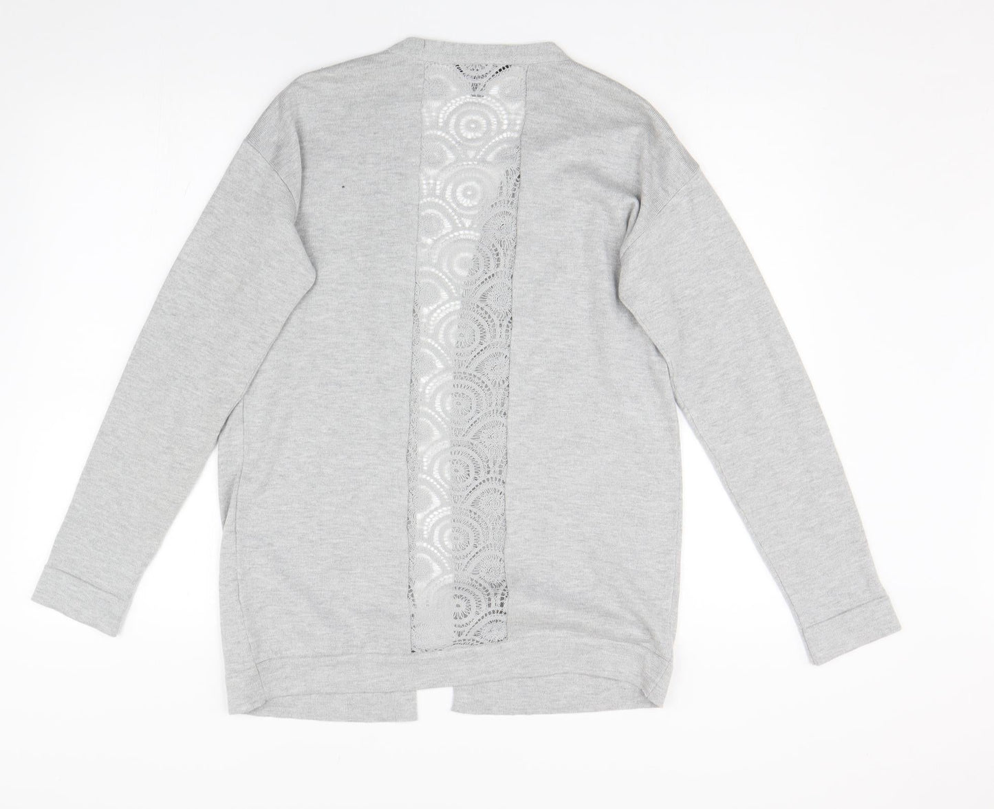 Womens UK Size 10 Dorothy Perkins Grey Cardigan Jumper