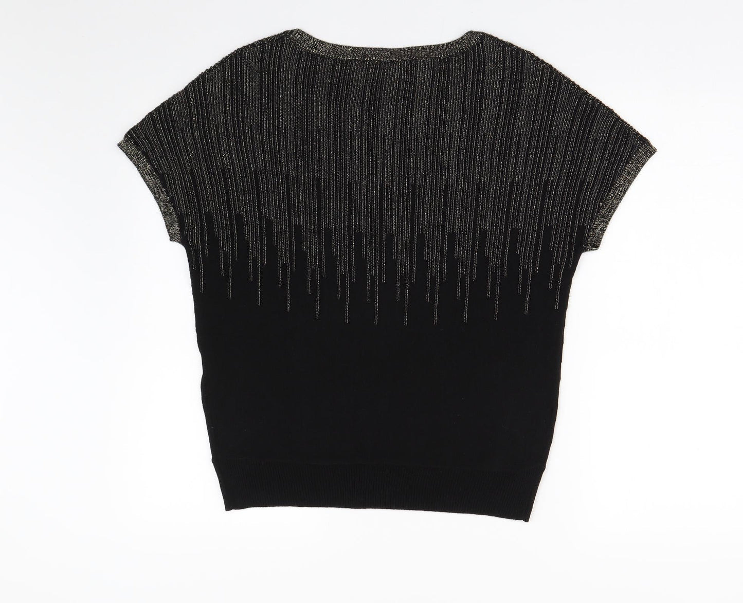 Womens UK Size XS Oasis Black Pullover Jumper