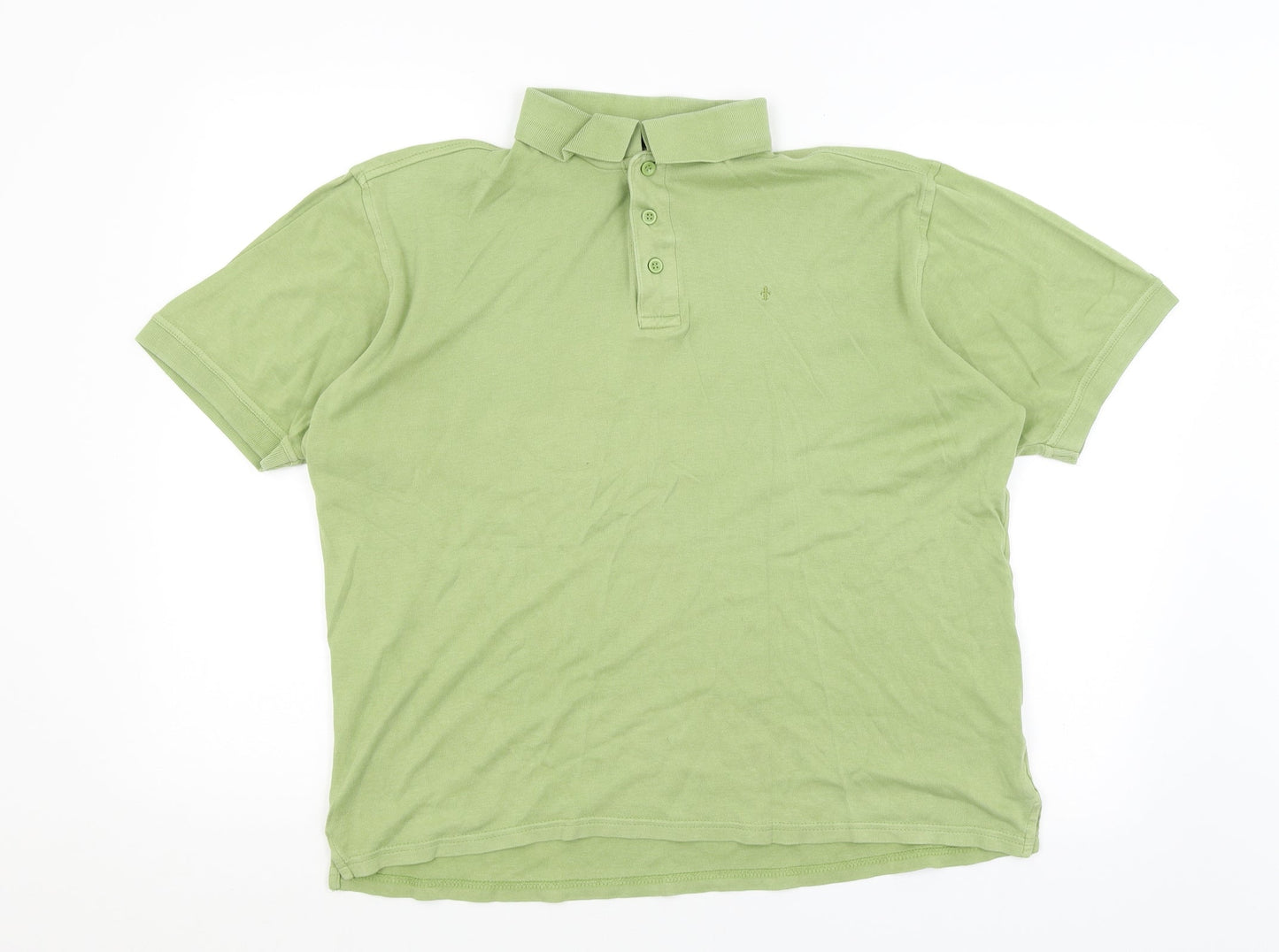 Power Line Mens Green    T-Shirt Size M