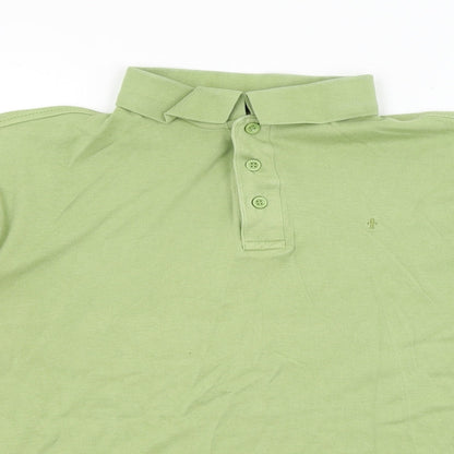 Power Line Mens Green    T-Shirt Size M
