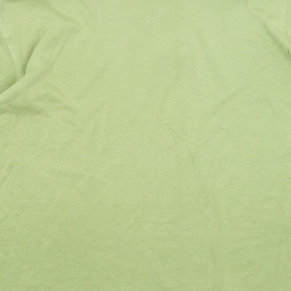Power Line Mens Green    T-Shirt Size M